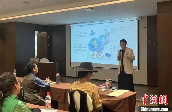 圖為西藏自治區(qū)婦聯(lián)組織直播電商培訓(xùn)。資料圖 西藏自治區(qū)婦聯(lián)供圖