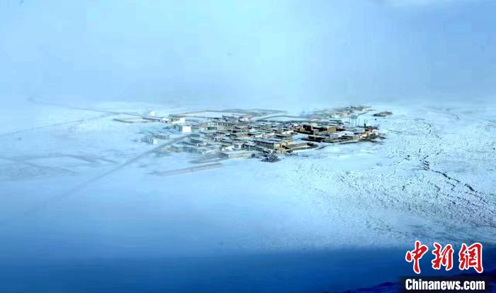 圖為普瑪江塘鄉(xiāng)冬季村景?！±丝ㄗ涌h網(wǎng)信辦供圖