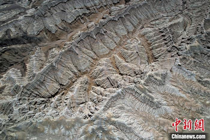 4月5日，西藏阿里札達(dá)土林。(無人機(jī)照片) 李林 攝