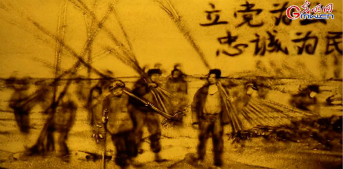 【沙畫】風(fēng)好正揚(yáng)帆，起航新時(shí)代