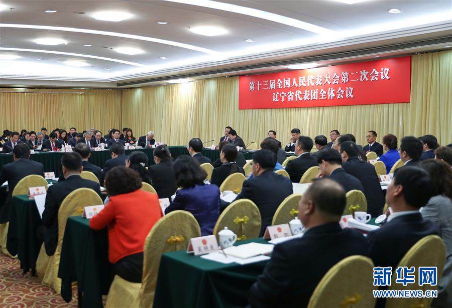 （兩會）（2）遼寧代表團全體會議向媒體開放